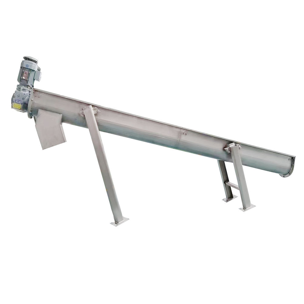 완전 자동 슬러지 Axleless 나선형 컨베이어 QXWZ
